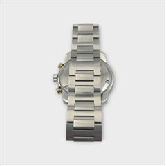 Movado Bold Verso MB 01.1.19.1769 Chronograph Watch 44mm Gold Dial